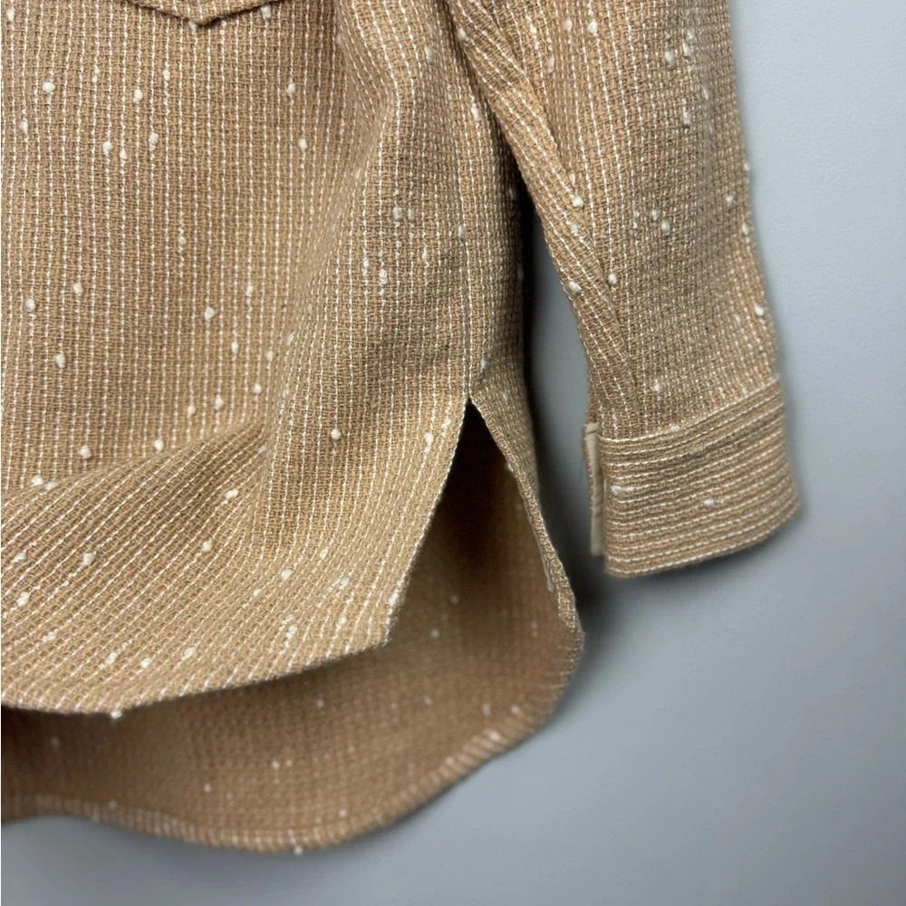 Lavete Room Oversized Button Down Shacket Size Xs - image 6